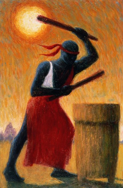 Perkusista, 1993 autorstwa Tilly Willis
