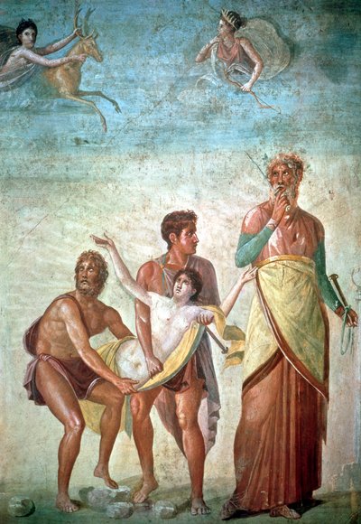Ofiara Ifigenii z Domu Tragicznego Poety (patrz także 166706 i 85142) autorstwa Timante