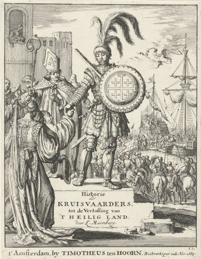 Rycerz z herbem Jerozolimy Od: Historia krzyżowców, Do odkupienia t autorstwa Timotheus Ten Hoorn