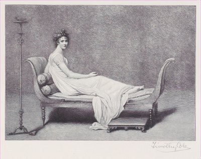 Madame Recamier, 1909., 1909. autorstwa Timothy Cole