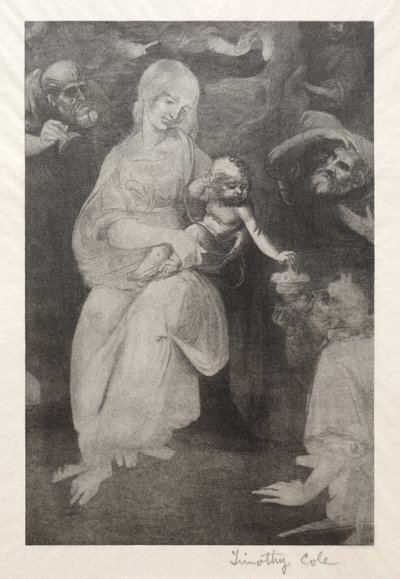Starzy włoscy mistrzowie: Madonna z Dzieciątkiem, 1888-1892. autorstwa Timothy Cole