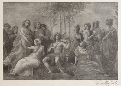 Starzy włoscy mistrzowie: Parnas, 1888-1892. autorstwa Timothy Cole