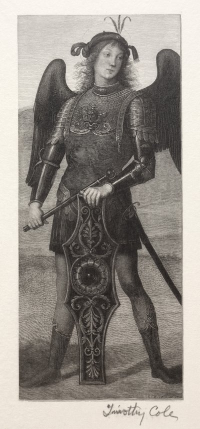 Starowłoscy mistrzowie: św. Michał, 1888-1892. autorstwa Timothy Cole