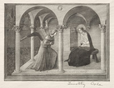 Starzy włoscy mistrzowie: Zwiastowanie, 1888-1892. autorstwa Timothy Cole