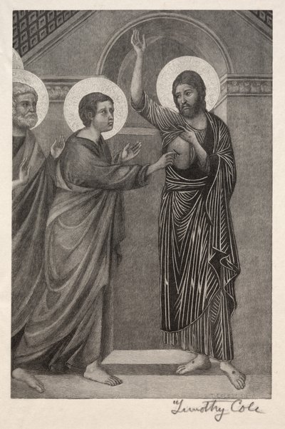 Starzy włoscy mistrzowie: Niewiarygodnie św. Tomasza, 1888-1892. autorstwa Timothy Cole