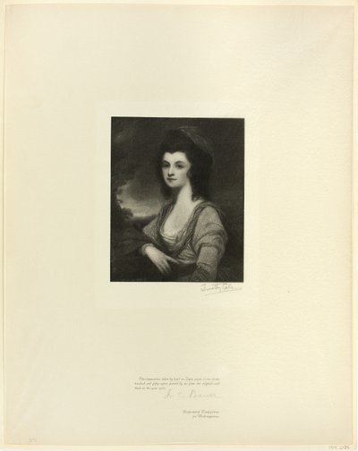 Portret pani Davies ze staroangielskich mistrzów autorstwa Timothy Cole