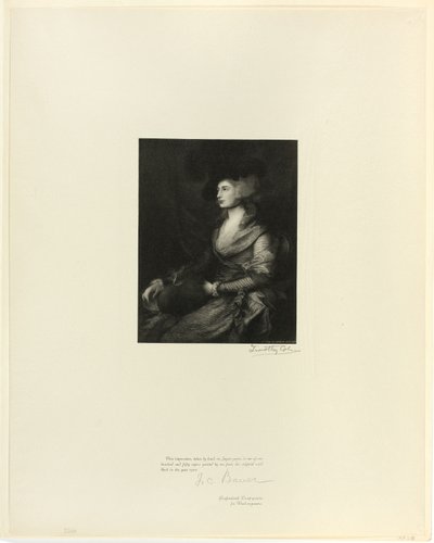 Portret pani Siddons ze staroangielskich mistrzów autorstwa Timothy Cole