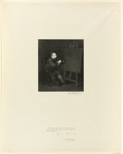 Portret Williama Hogartha ze staroangielskich mistrzów autorstwa Timothy Cole
