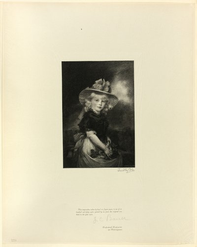 Księżniczka Zofia, córka Jerzego III, ze staroangielskich mistrzów autorstwa Timothy Cole