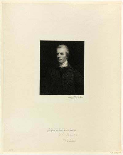 Wielce Szanowny William Pitt, od Staroangielskich Mistrzów autorstwa Timothy Cole
