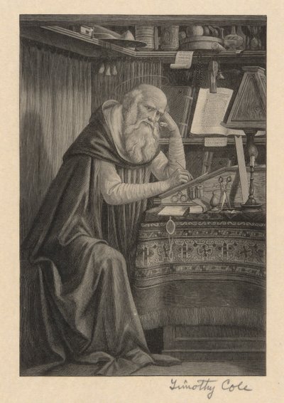 Św. Hieronim autorstwa Timothy Cole