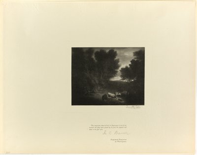 The Watering Place, od staroangielskich mistrzów autorstwa Timothy Cole