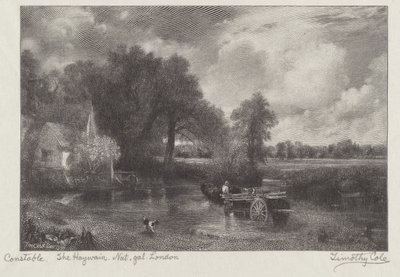 Sianokiszonka autorstwa Timothy Cole after John Constable