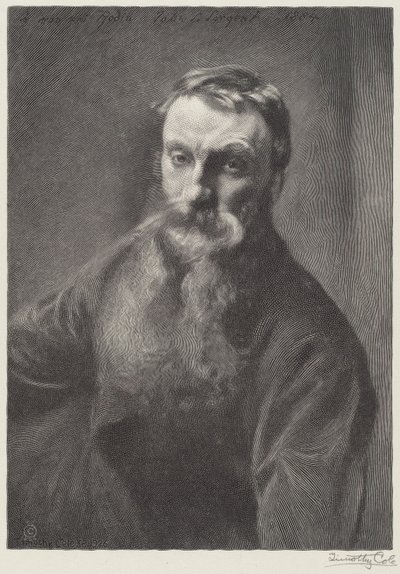 Rodin autorstwa Timothy Cole after John Singer Sargent