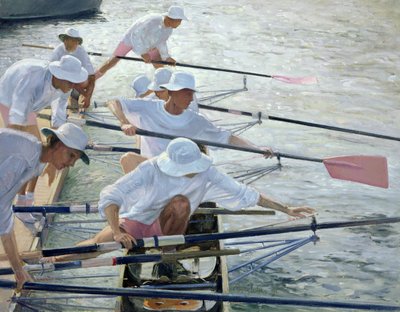 Zabezpieczanie wioseł, Henley autorstwa Timothy Easton