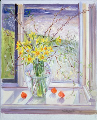 Gałązki wierzby z Narcyzem autorstwa Timothy Easton