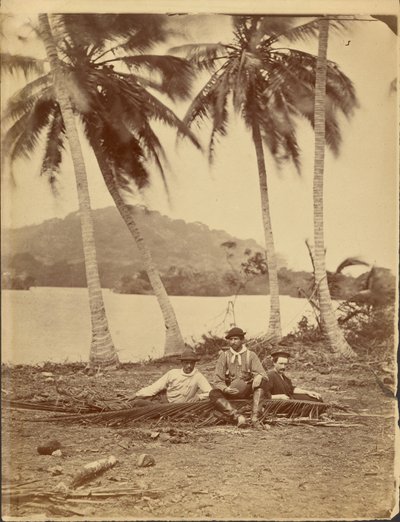 [Członkowie załogi Selfridge Expedition do Isthmus of Darién (Panama)]. autorstwa Timothy H. O