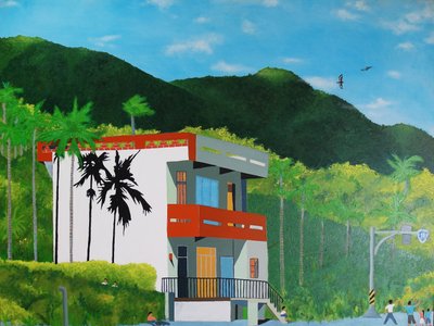 Dom przy autostradzie 11, Taitung, Tajwan, 2017 autorstwa Timothy Nathan Joel