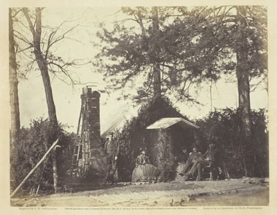 Architektura obozu, Brandy Station, Wirginia autorstwa Timothy O