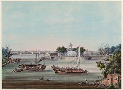DA Huang o nazwie fort, Rzeka Perłowa autorstwa Tingqua