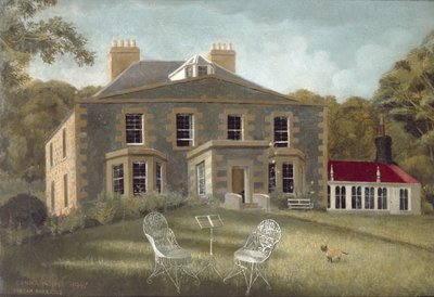 Dom Canna, Canna, Hebrydy autorstwa Tirzah Ravilious