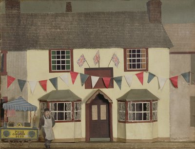 Czyste Lody Śmietankowe (kolaż) autorstwa Tirzah Ravilious