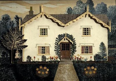 Willa w Walton-on-the-Naze autorstwa Tirzah Ravilious