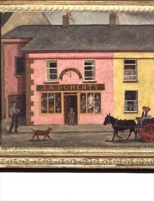 Magnes. Sklepy w Bundoran autorstwa Tirzah Ravilious