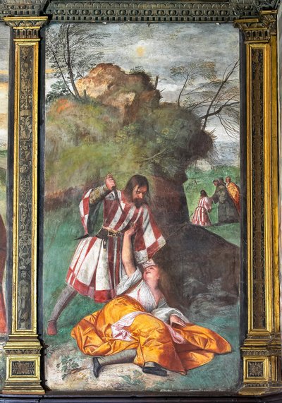 Cud Zazdrosnego Męża autorstwa Titian (c.1488 1576)