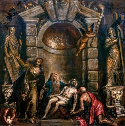 Pieta autorstwa Tiziano Vecelli