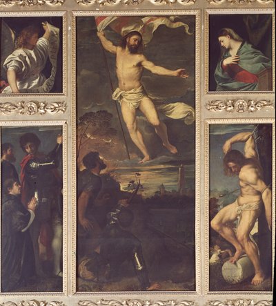 Puolalainen Averoldi Polyptych autorstwa Titian (c.1488-1576)