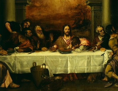 Сүүлчийн зоог, Титиан (ойролцоогоор 1490-1576), Деталполи autorstwa Titian (c.1488 1576)
