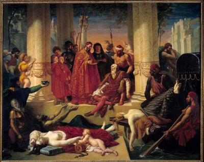 Śmierć Tycjana (1490-1576), 27 sierpnia autorstwa Tiziano Vecelli