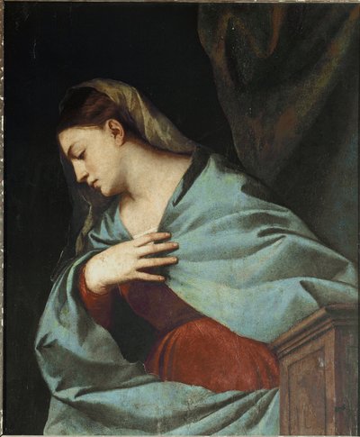 Poliptyk Averoldi: Zapowiedź dziewicy autorstwa Titian (c.1488 1576)