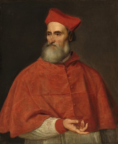 Portret kardynała Pietro Bembo, ok. 1540 (olej na płótnie) autorstwa Tiziano Vecelli
