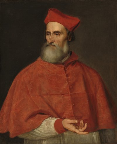 Kardynał Pietro Bembo, 15391540. autorstwa Titian