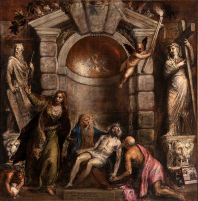 Pieta, 1575-1576. autorstwa Titian