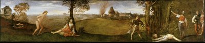 Legenda o Polydoros Las Polydoros, ok. 1506-1508. autorstwa Titian