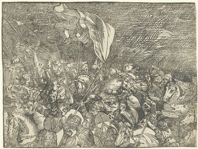 Zatopienie armii faraona w Morzu Czerwonym autorstwa Titian