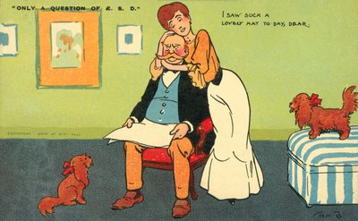 Widziałem dzisiaj taki piękny kapelusz, Kochanie (kolor lito) autorstwa Tom Browne