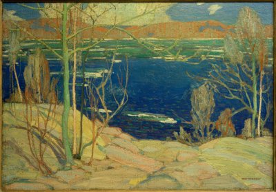 Wiosenny lód autorstwa Tom Thomson