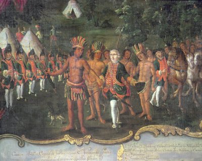 Obóz gubernatorów Matorras w Chaco autorstwa Tomas Cabrera