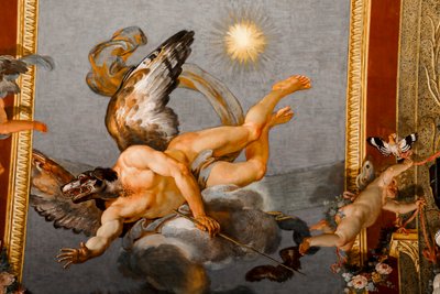 Uran jako Anubis z głową psa autorstwa Tommaso Conca