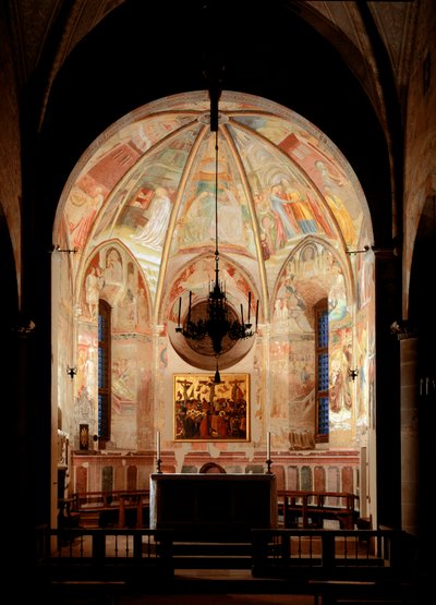 Życie Dziewicy - Fresco autorstwa Tommaso Masolino da Panicale