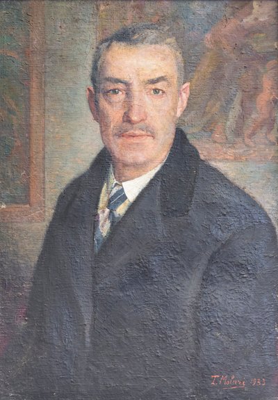 Autoportret, 1933 (malarstwo) autorstwa Tommaso Molari