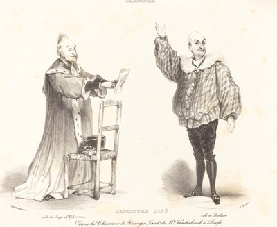 Starszy Malarz autorstwa Tony Johannot