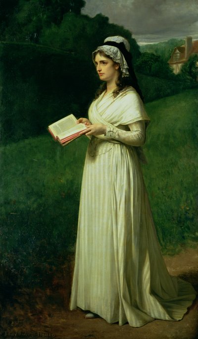 Portret Charlotte Corday autorstwa Tony Robert Fleury