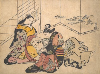 Druk, 1703. autorstwa Torii Kiyonobu I