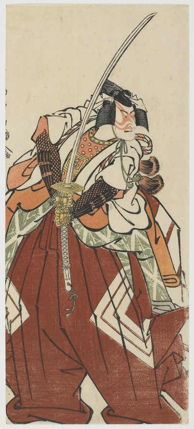 Ichikawa Komazo Dobry jako Shinozuka Około 1794 autorstwa Toshusai Sharaku