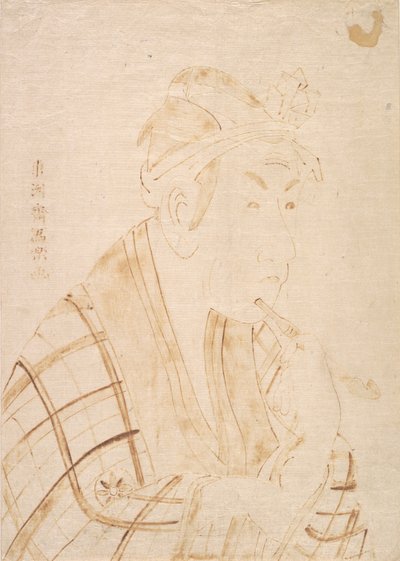 Napisane przez TEAC i R Matsumoto Kounhaku AS Buns członka Bay. autorstwa Toshusai Sharaku